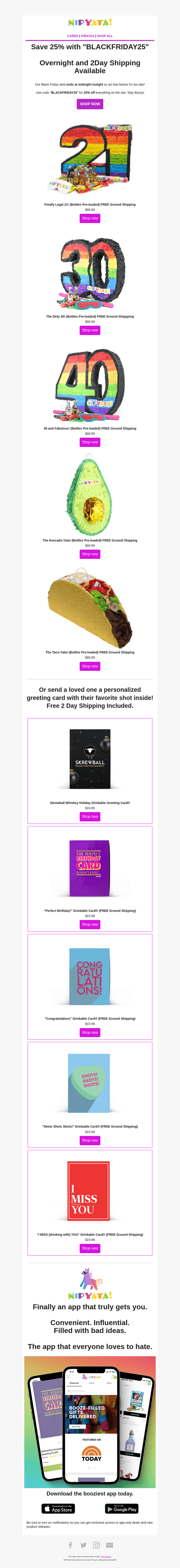 25% Off for Black Friday