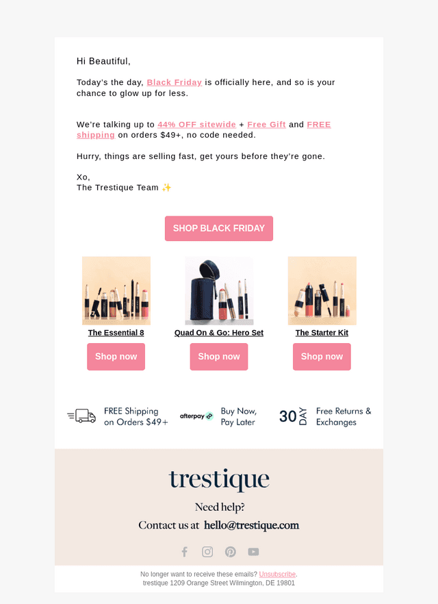44% OFF and Free Gift 🎁