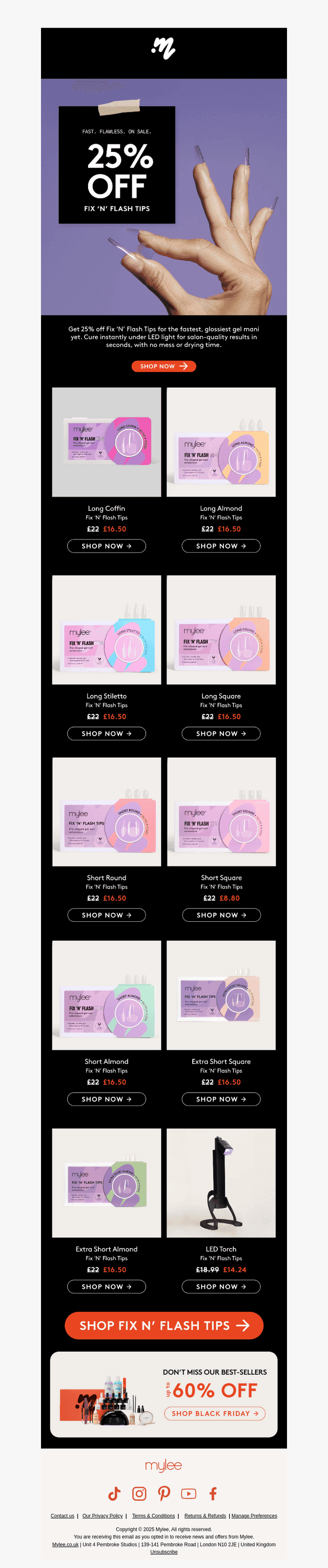 25% off Fix ‘N’ Flash Tips