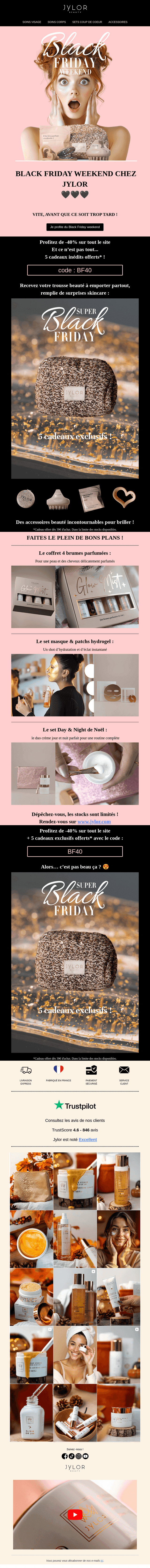 BLACK FRIDAY DERNIERE CHANCE