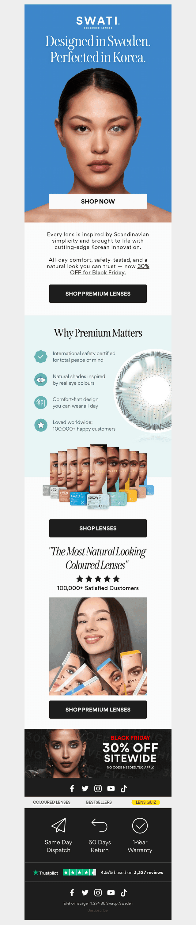 30% OFF All Premium Lenses