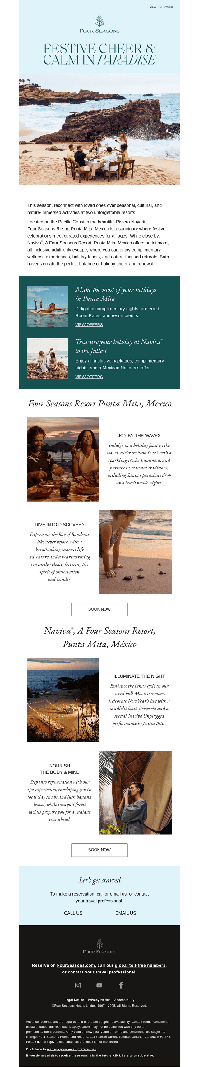 , two holiday havens await in Mexico