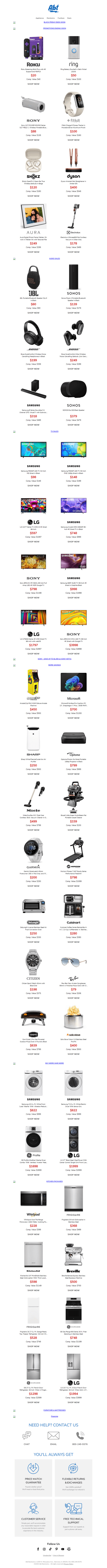 Black Friday Savings All Weekend Long