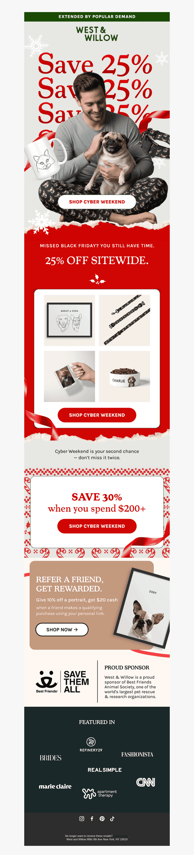 Extended: Cyber Weekend Savings