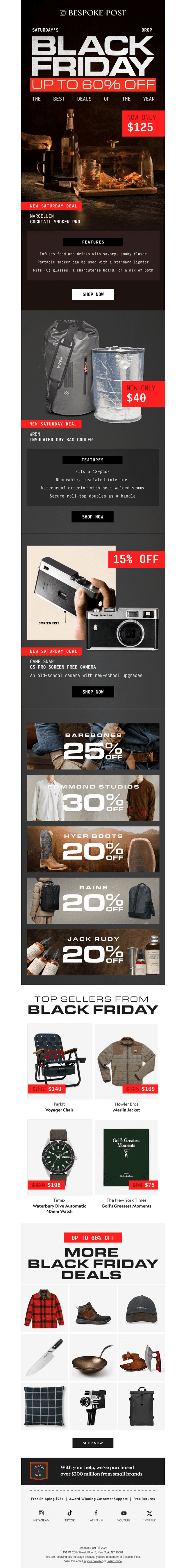 Black Friday Just Got Smoky