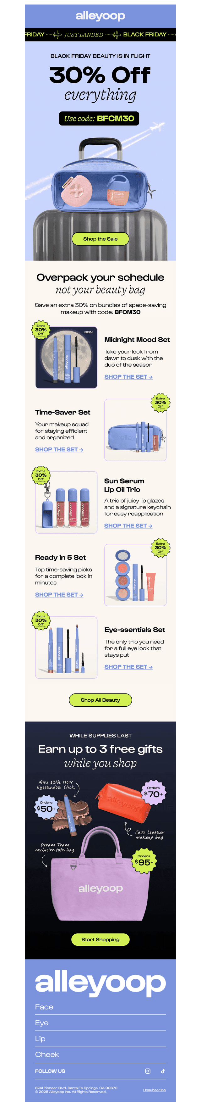 Extra 30% off all gift sets 🎁