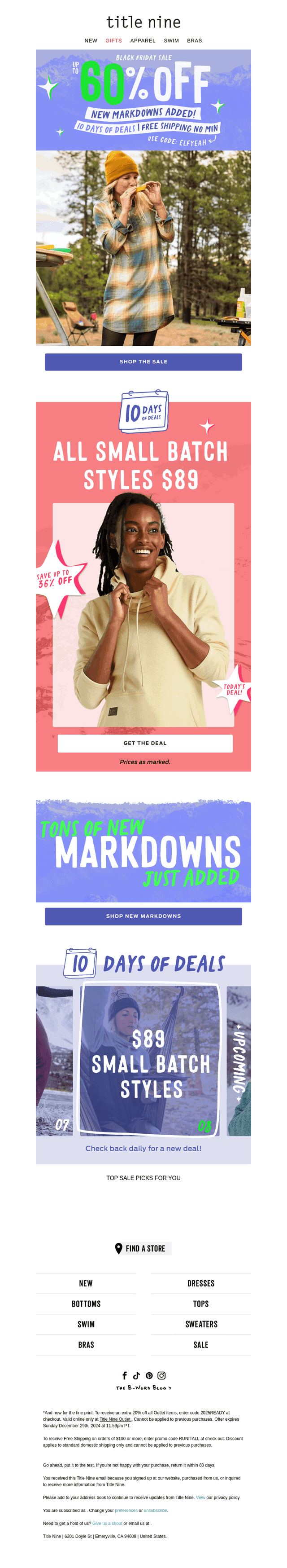 ENDS SOON! 45% off fleecy faves