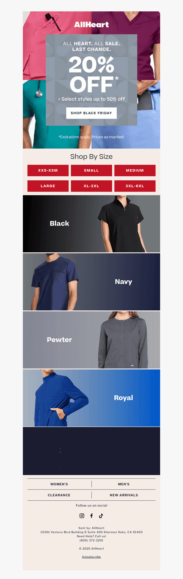 Bye Black Friday! 20% off ends tonight