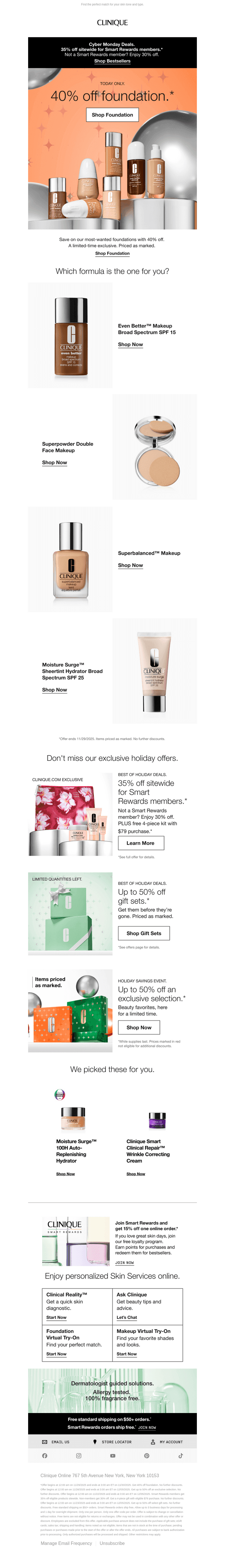 HOURS LEFT! Get 40% off foundation.