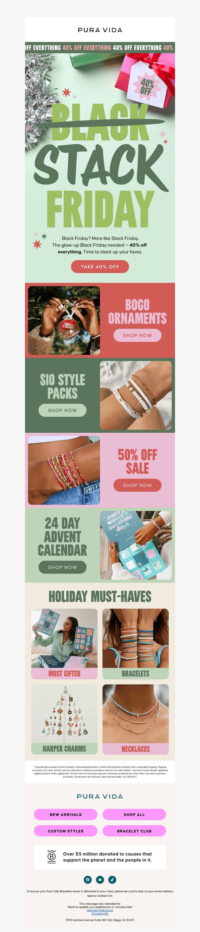 Yep, 40% Off Everything. Still Happening.