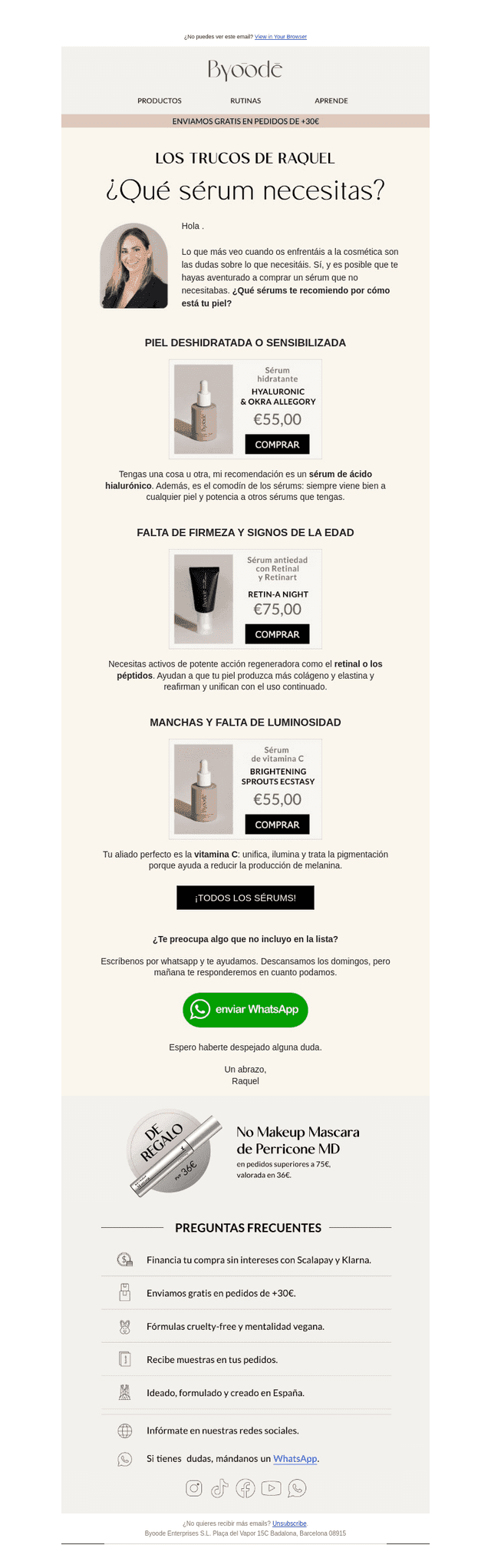 ¿Qué sérum necesitas?