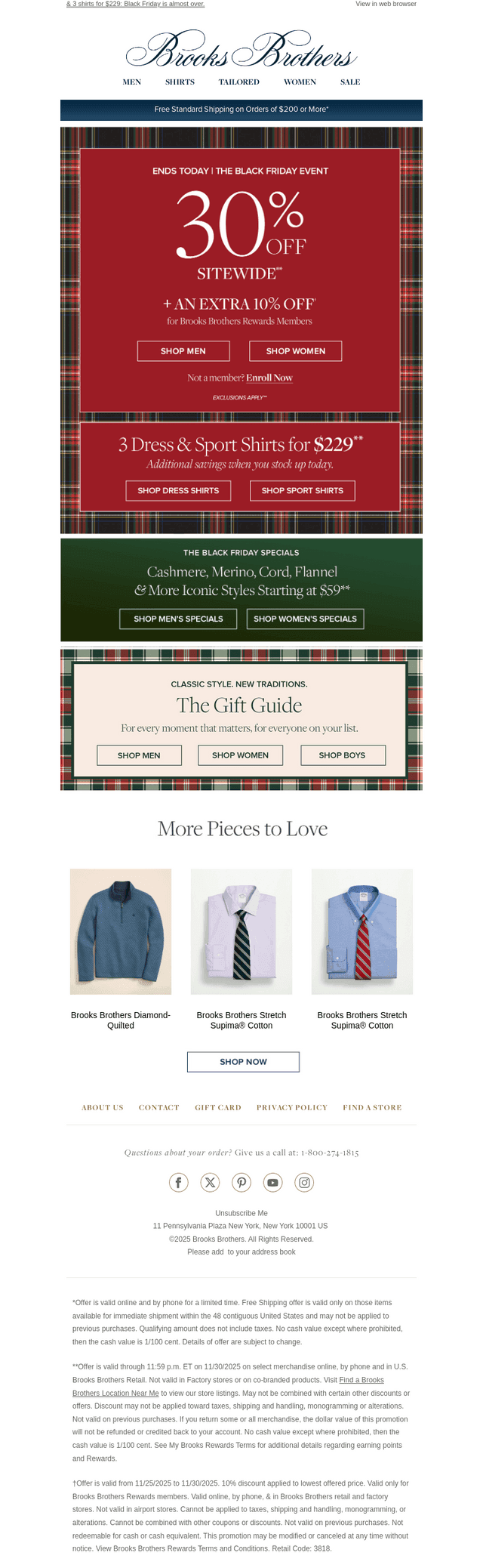 ENDS TODAY: 30% off sitewide + extra 10% off