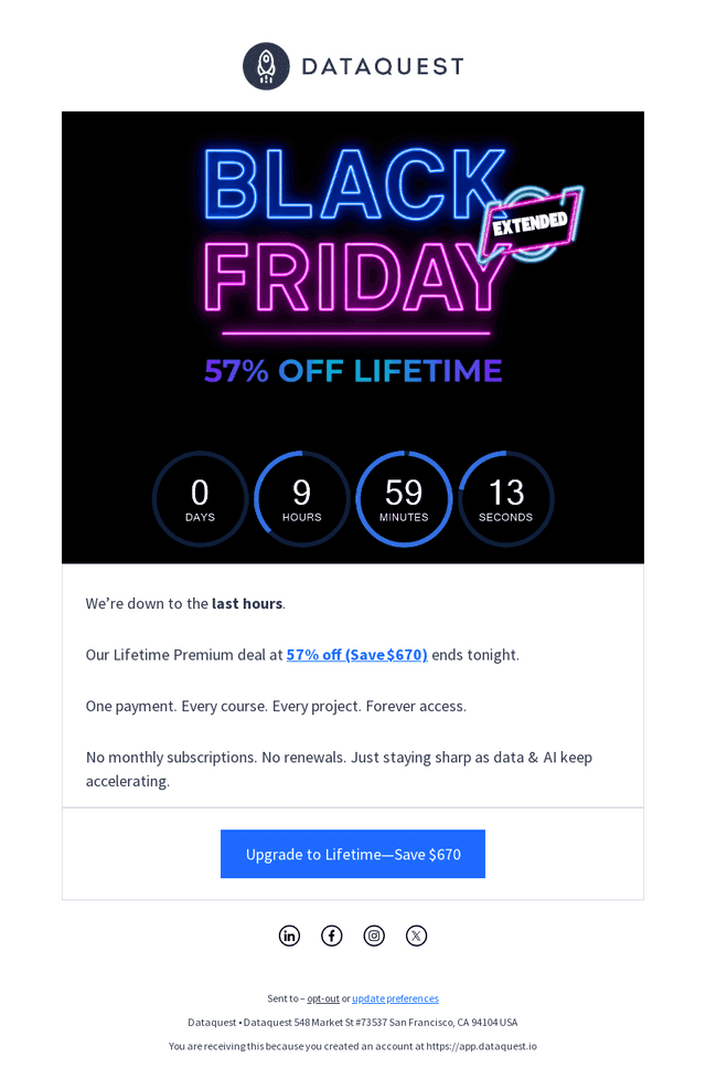 Your $670 discount is expiring soon.