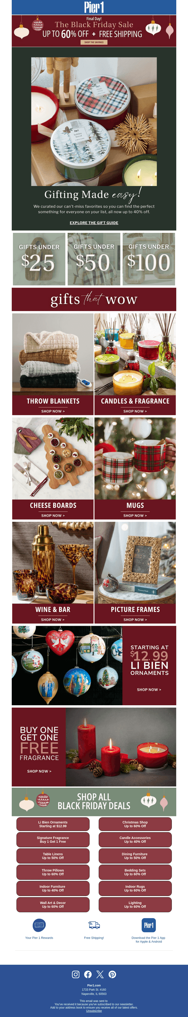 Gifts Under $25, $50 & $100 🎁