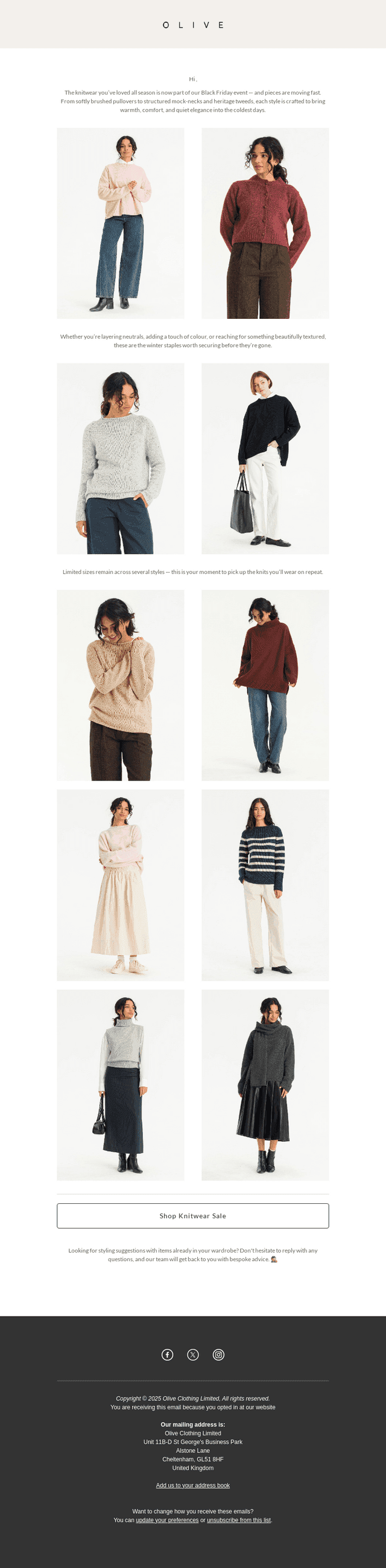 lack Friday Knit Highlights: Your Winter Essentials 🧶