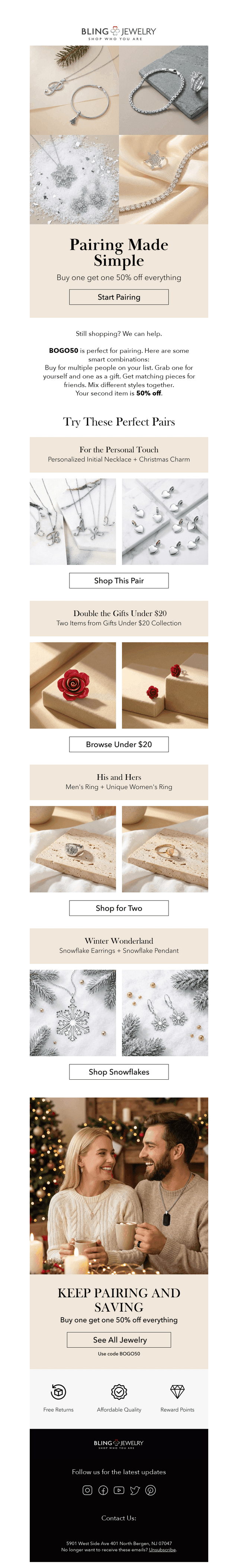 💝 Perfect Combinations + 50% Off Second Item