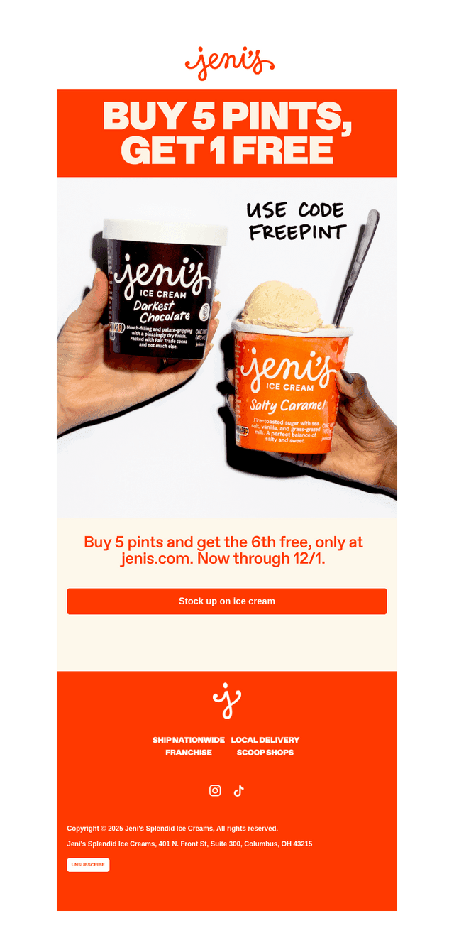 Don’t forget your free pint!
