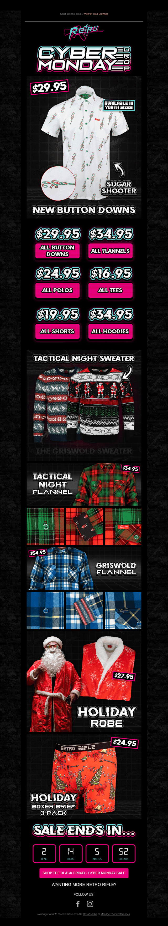 CYBER MONDAY DROP is HERE