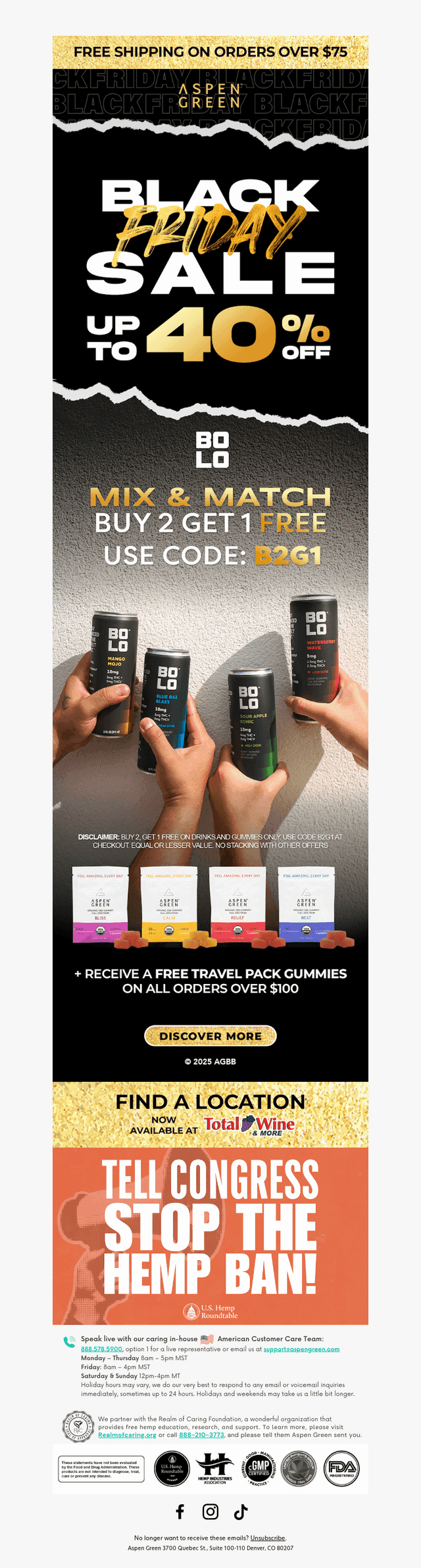 Hurry — THC Drinks Are Going Fast (B2G1 Free Inside)