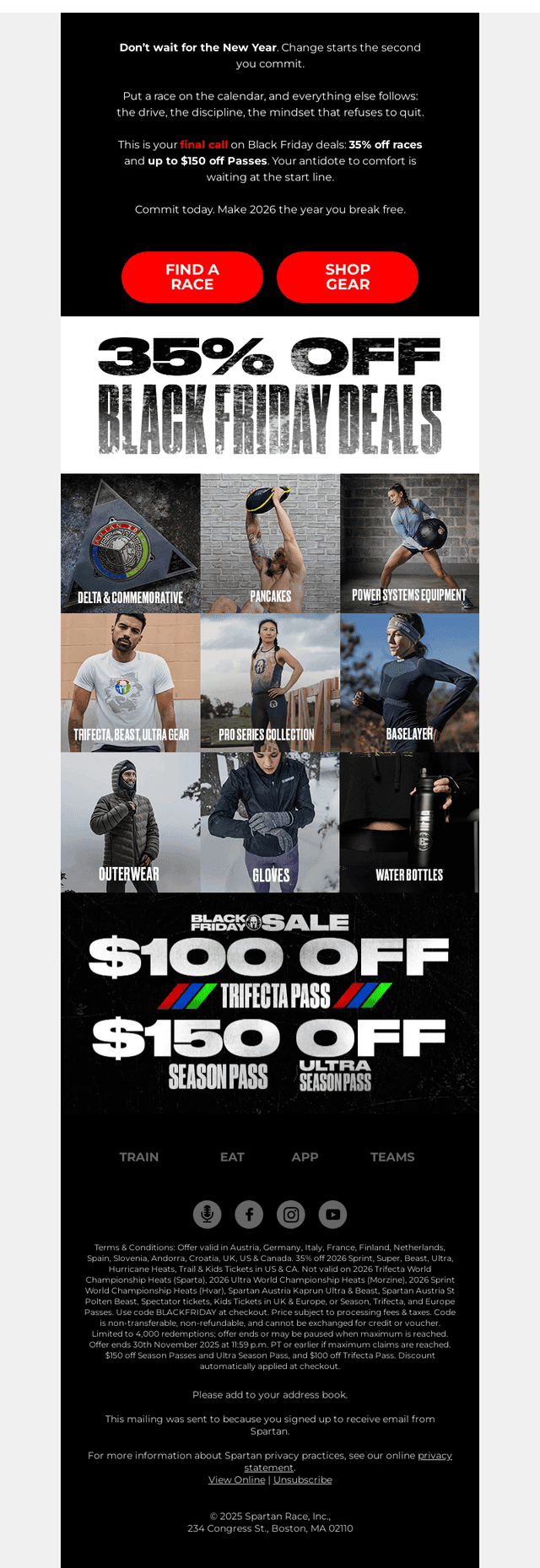 Spartan email from Sun, Nov 30, 2025