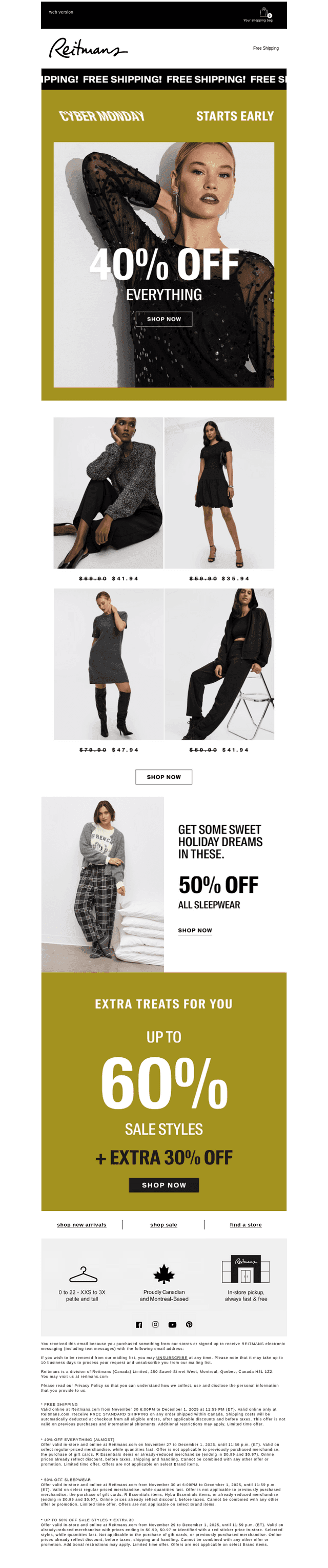 💻 CYBER MONDAY Starts EARLY
