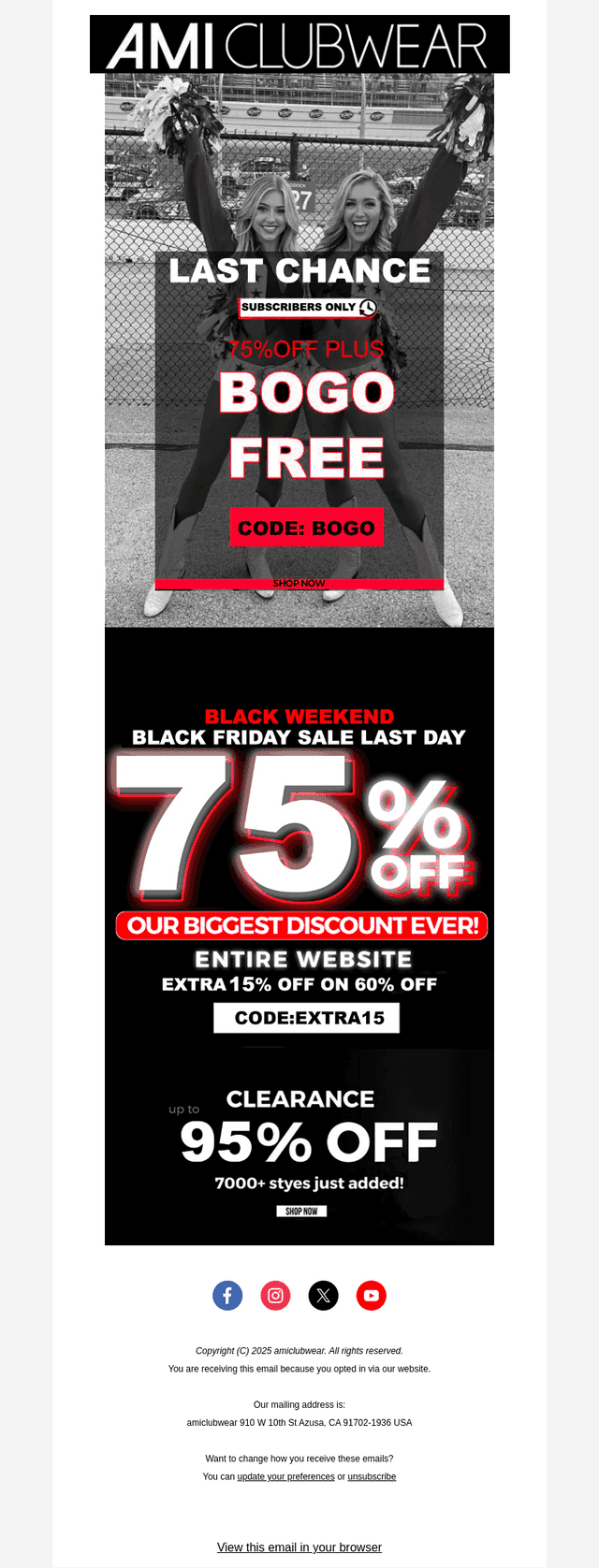 Black Friday Weekend Is Ending Soon!
