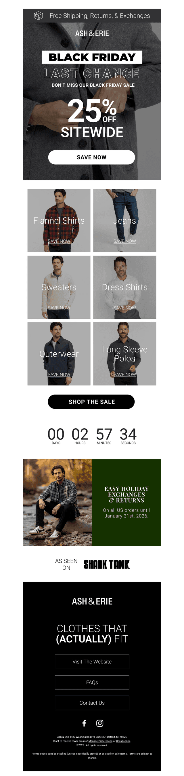LAST CHANCE for 25% Off!