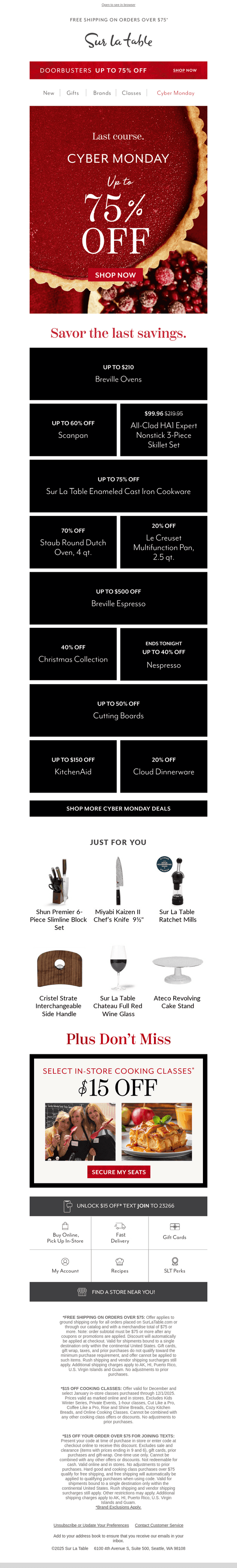 It’s Time: Cyber Monday Savings Are Live!