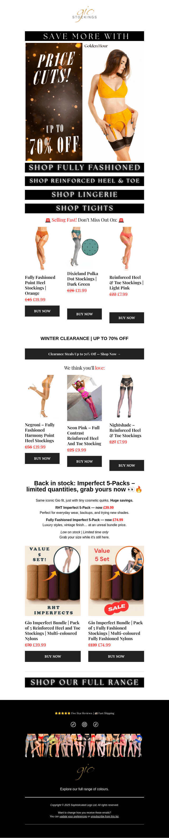 📢 CYBER MONDAY CLEARANCE NOW LIVE