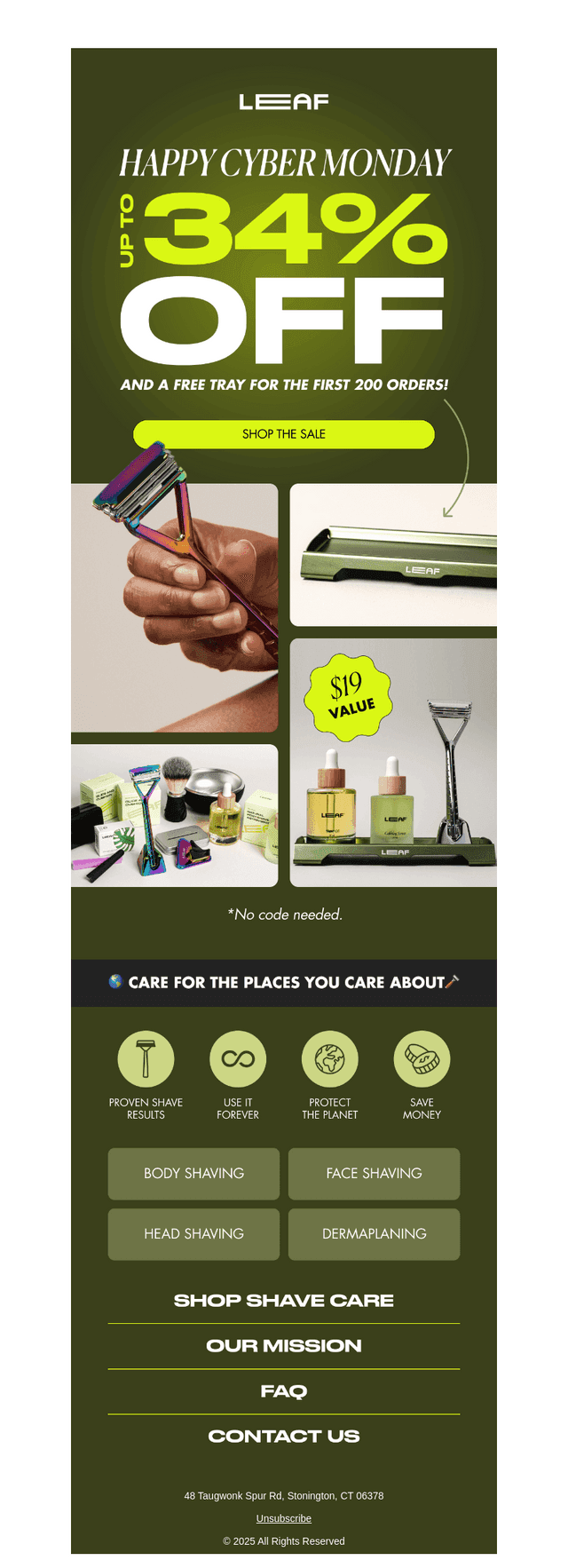 UP TO 34% OFF LEAF + FREE GIFT!