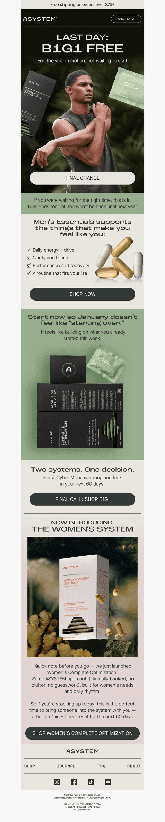 Cyber Monday: B1G1 free ends at midnight!