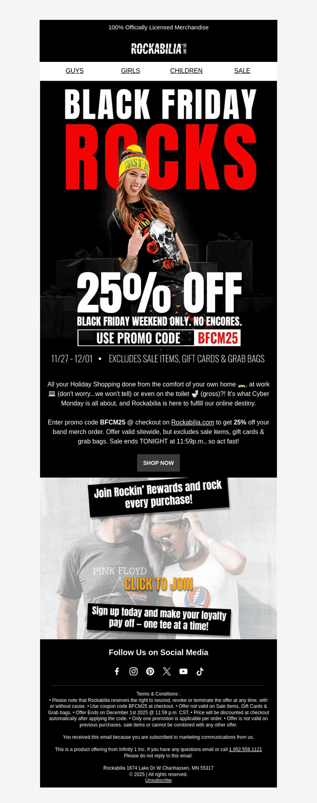 CYBER MONDAY 💻📱 25% OFF SITEWIDE!