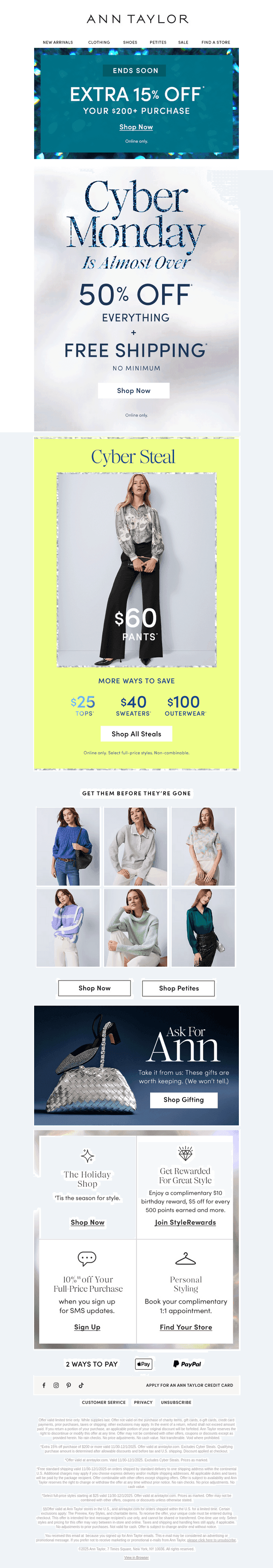 GONE IN A FLASH ⚡Extra 15% Off $200+ Ends Soon