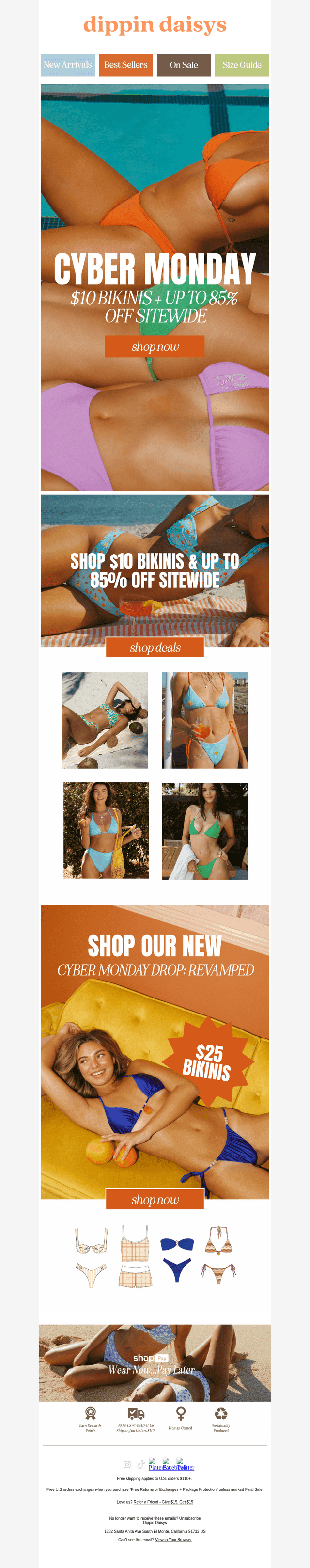 CYBER MONDAY DROP: $25 BIKINIS 👙😱