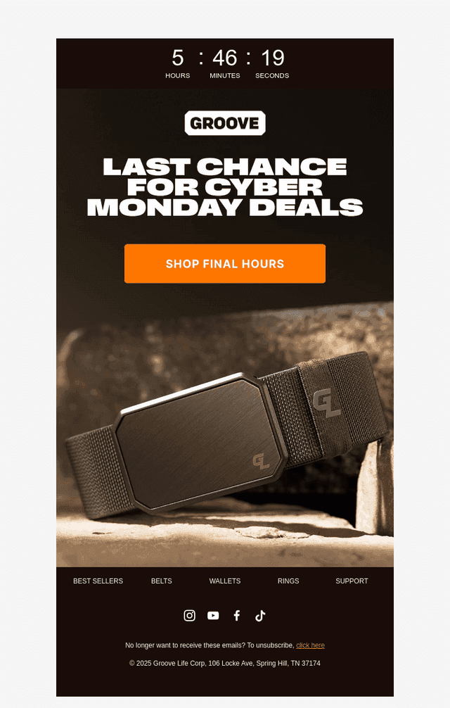 Cyber. Monday. Ends. Tonight.