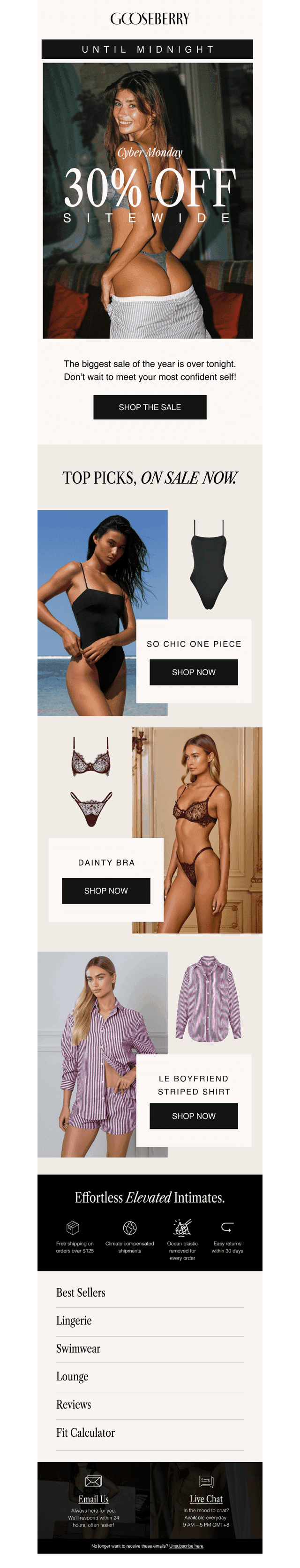 Cyber Monday Ends Tonight