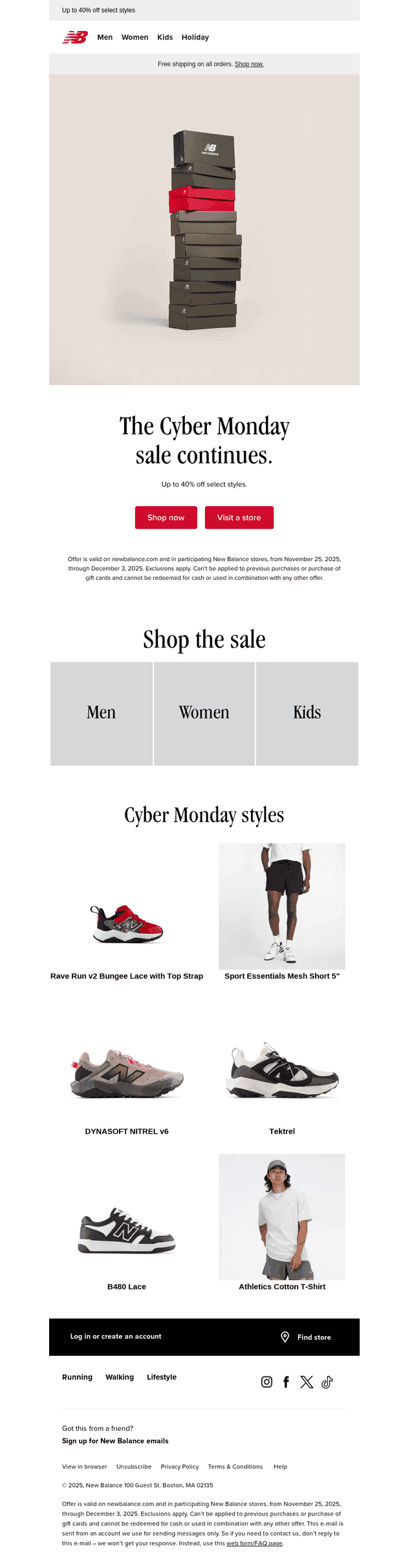 Shop Cyber Monday now.