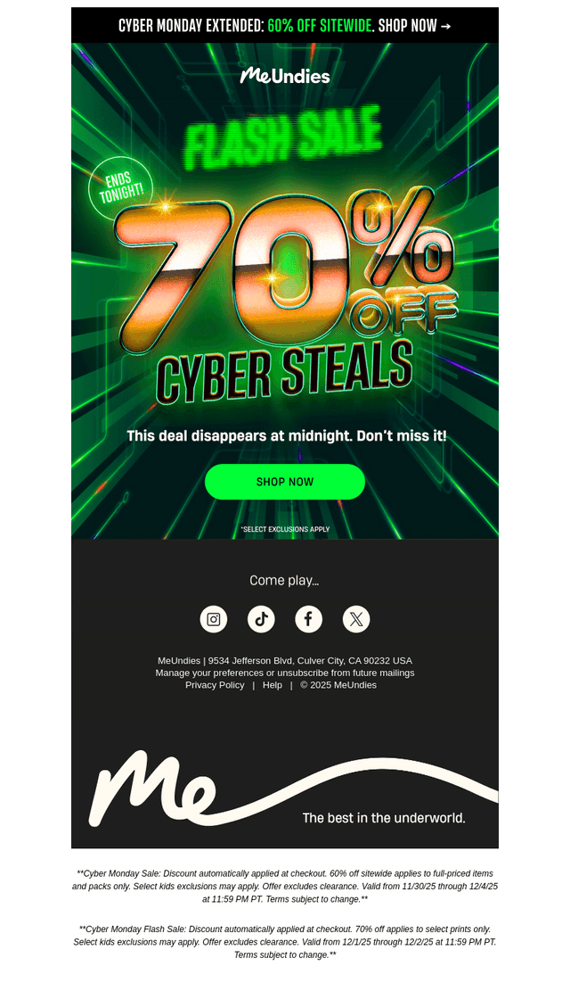 Flash Sale ENDS TONIGHT