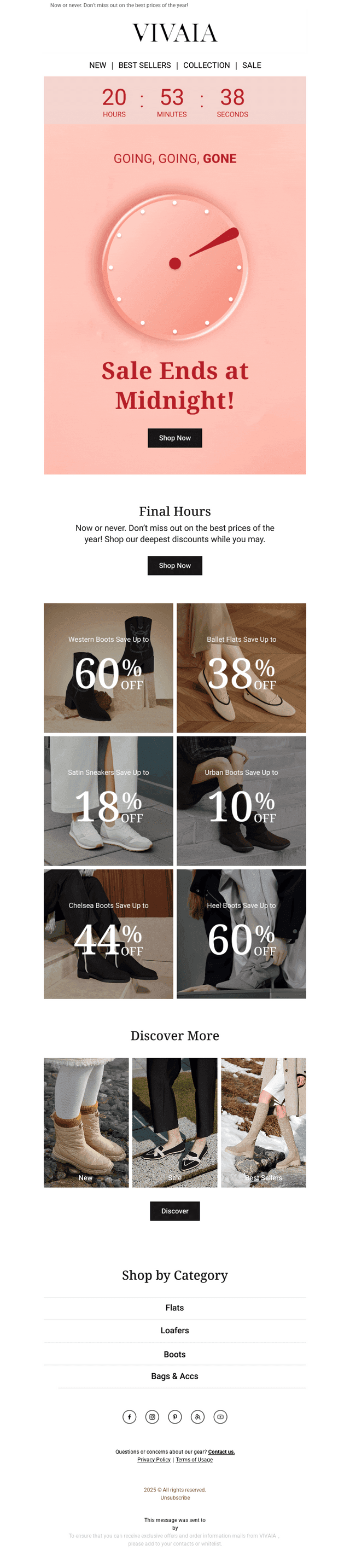 ⏰Ends Tonight: Up to 60% Off Select Styles