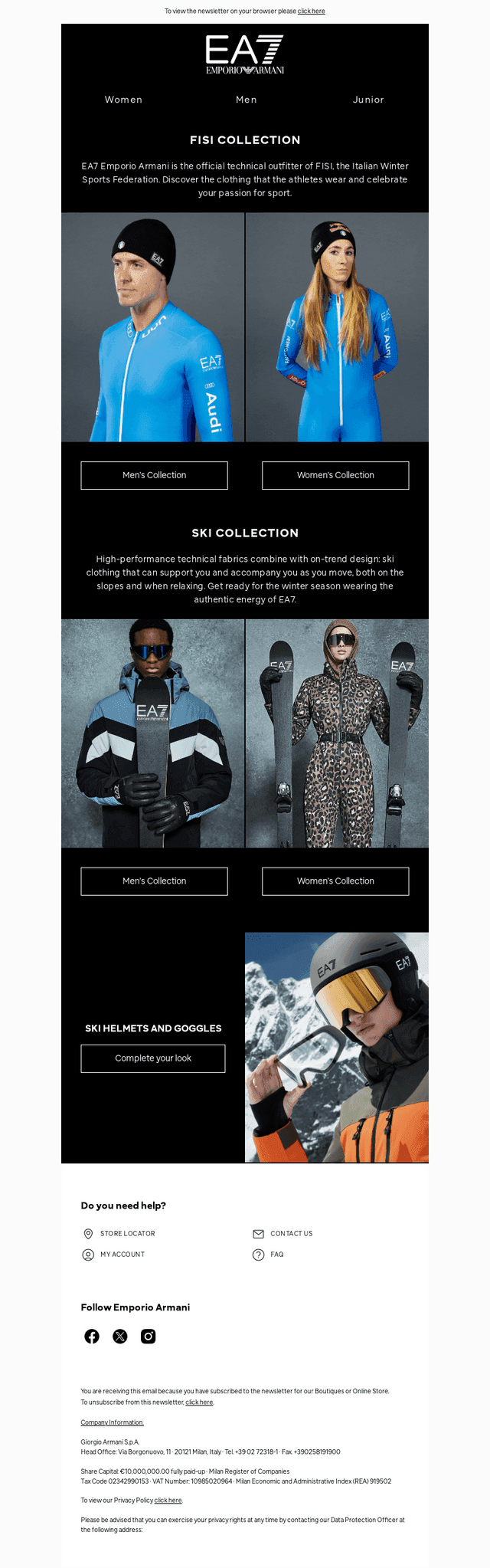 Discover all the selections dedicated to skiing