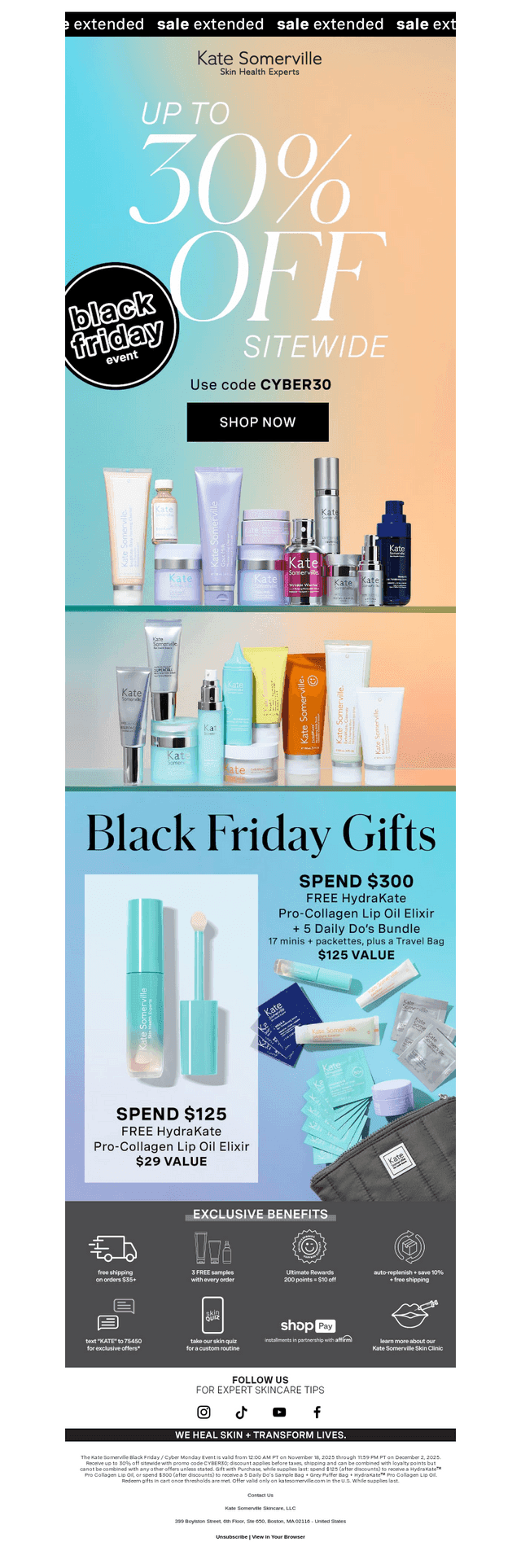 Up To 30% Savings EXTENDED 🥳