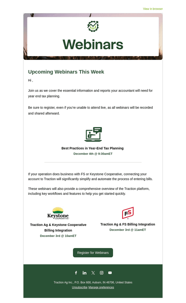 Dreading Tax Prep? Join us for some year end best practices