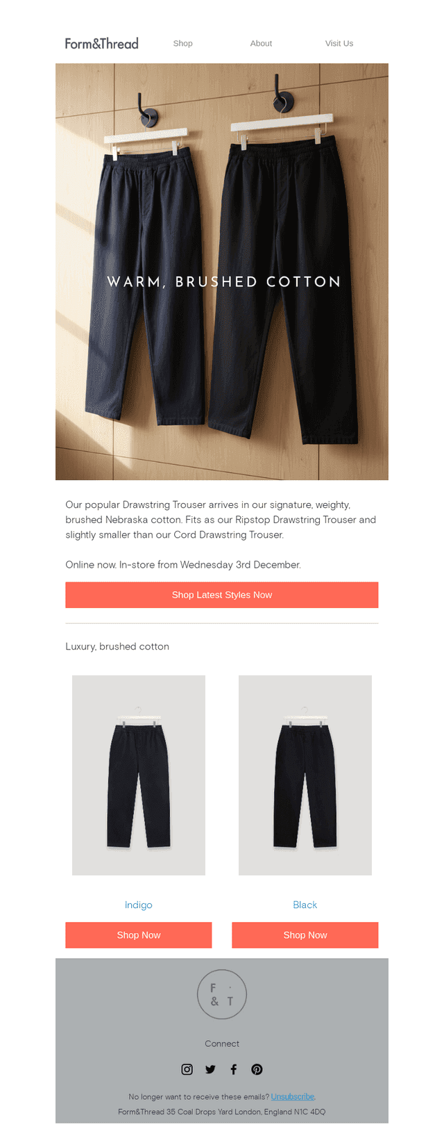 Introducing: Nebraksa Drawstring Trouser
