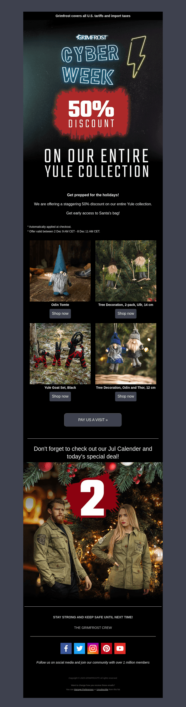 Cyber Week - Get prepped for the Holidays!