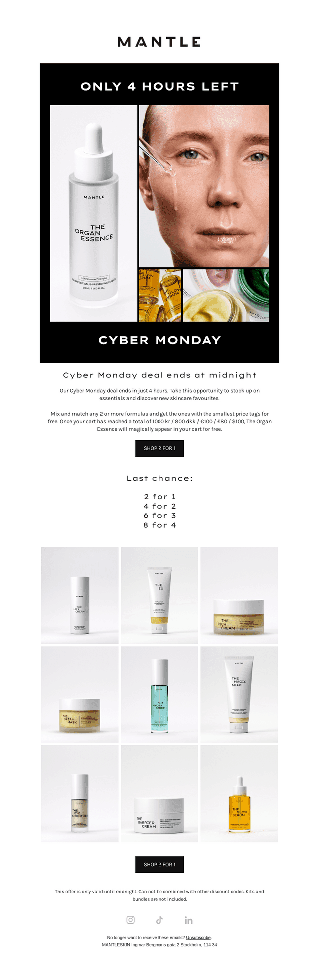MANTLE email from Tue, Dec 2, 2025