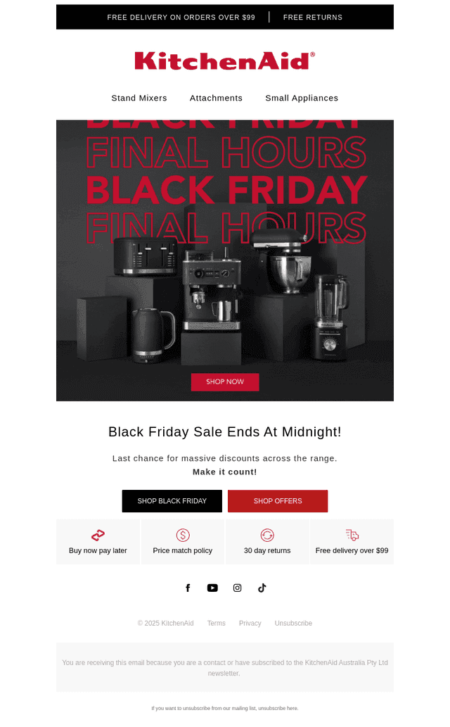 Final Hours! Black Friday Ends Soon.