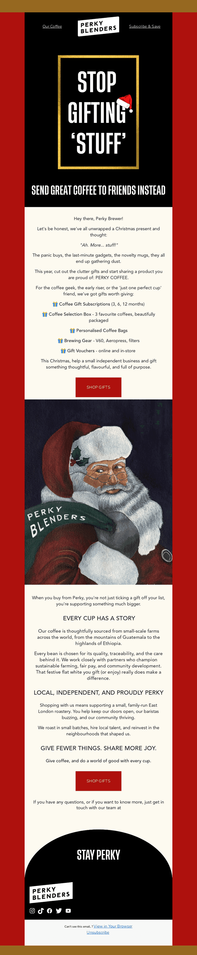 Stop Buying 'Stuff' This Christmas