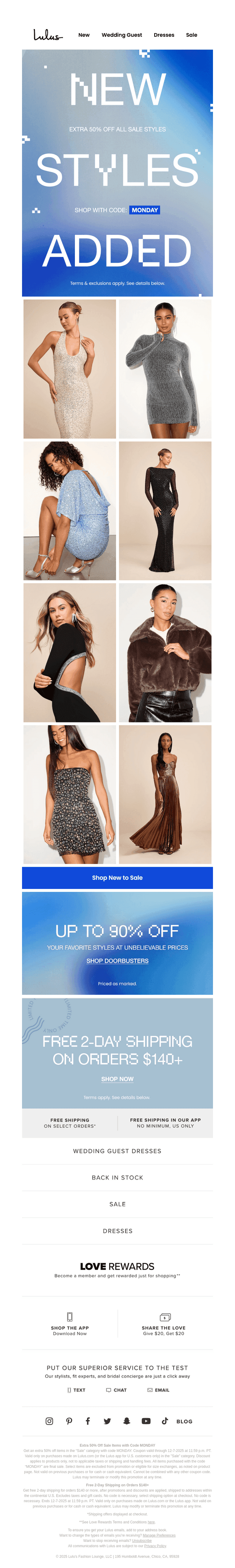 NEW MARKDOWNS ADDED! Up to 90% off Sale