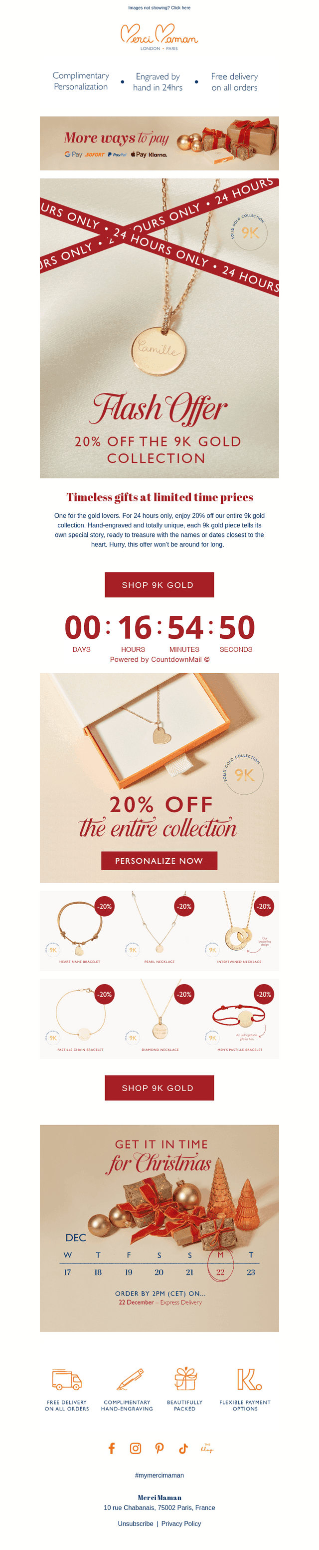 20% OFF SOLID GOLD  ✨