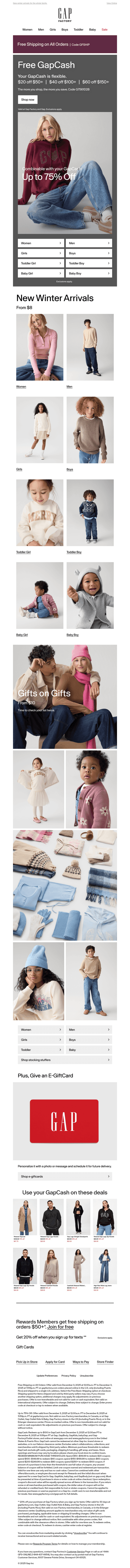 Today only: you've got free shipping